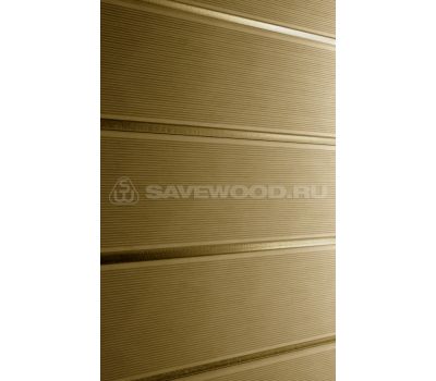 Профиль ДПК для заборов SW Agger Тик глянцевый бесшовный от производителя  Savewood по цене 570 р