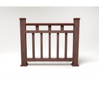 Ограждение ДПК цвет Шоколад Сборка №1 Ограждение ДПК цвет Шоколад Сборка №1