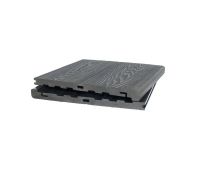 Ступени из ДПК МАССИВ 3Д WOOD Чёрный Ступени из ДПК МАССИВ 3Д WOOD Чёрный