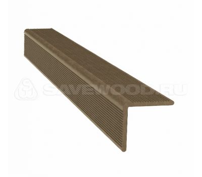 Уголок ДПК 40x40x5 Тик от производителя  Savewood по цене 385 р