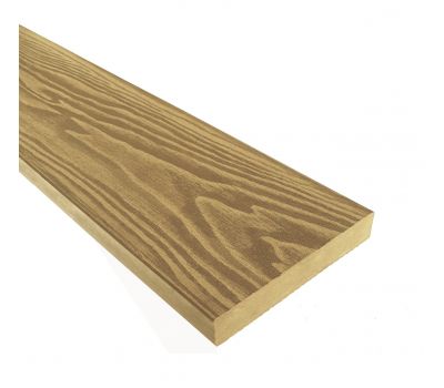 Террасная доска Смарт 3D Полнотелая без паза Дуб Севилья от производителя  Terrapol по цене 1 264 р