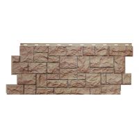 Цокольный сайдинг «Камень северный» Шоколадный Цокольный сайдинг «Камень северный» Шоколадный