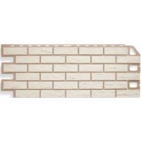 Фасадные панели (цокольный сайдинг) Кирпич Белый Фасадные панели (цокольный сайдинг) Кирпич Белый