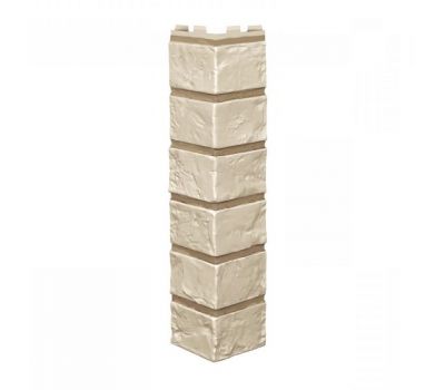 Угол наружный к Фасадным Панелям Vilo Brick Слоновая-кость от производителя  Vox по цене 480 р