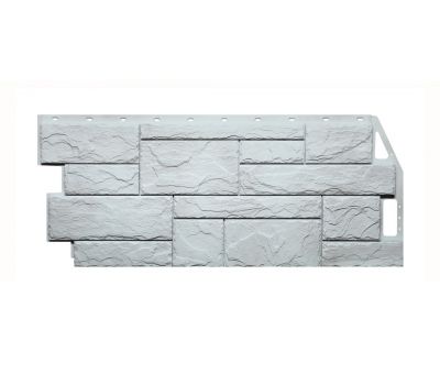 Фасадные панели (цокольный сайдинг) коллекция Камень Природный - Жемчужный от производителя  Fineber по цене 664 р
