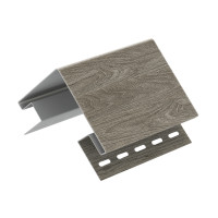 Наружный угол Timberblock Планкен Седой