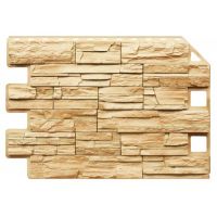 Цокольный сайдинг коллекция Скалистый камень - Буффало