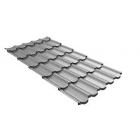 Металлочерепица квинта плюс c 3D резом 0,45 PE RAL 7004 сигнальный серый Металлочерепица квинта плюс c 3D резом 0,45 PE RAL 7004 сигнальный серый