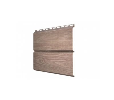 Металлический сайдинг ЭкоБрус 0,45 Print Twincolor White Wood от производителя  Grand Line по цене 1 395 р