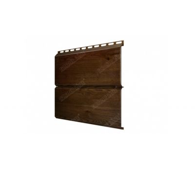 Металлический сайдинг ЭкоБрус 0,45 Print-Double Antique Wood от производителя  Grand Line по цене 1 395 р