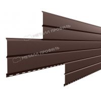 Металлический сайдинг Lбрус-15х240 (ПЭ-01-8017-0.45) Коричневый шоколад Металлический сайдинг Lбрус-15х240 (ПЭ-01-8017-0.45) Коричневый шоколад