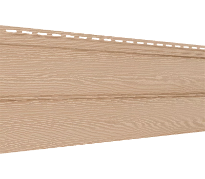 Виниловый сайдинг коллекция Блокхаус (под бревно), Бежевый от производителя  Ю-Пласт по цене 295 р