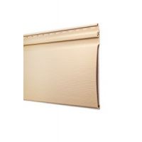 Виниловый сайдинг - Оцилиндрованный брус (под бревно), Бежевый