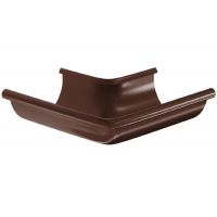Угол желоба, наружный 90° RAL 8017 Коричневый 150/100